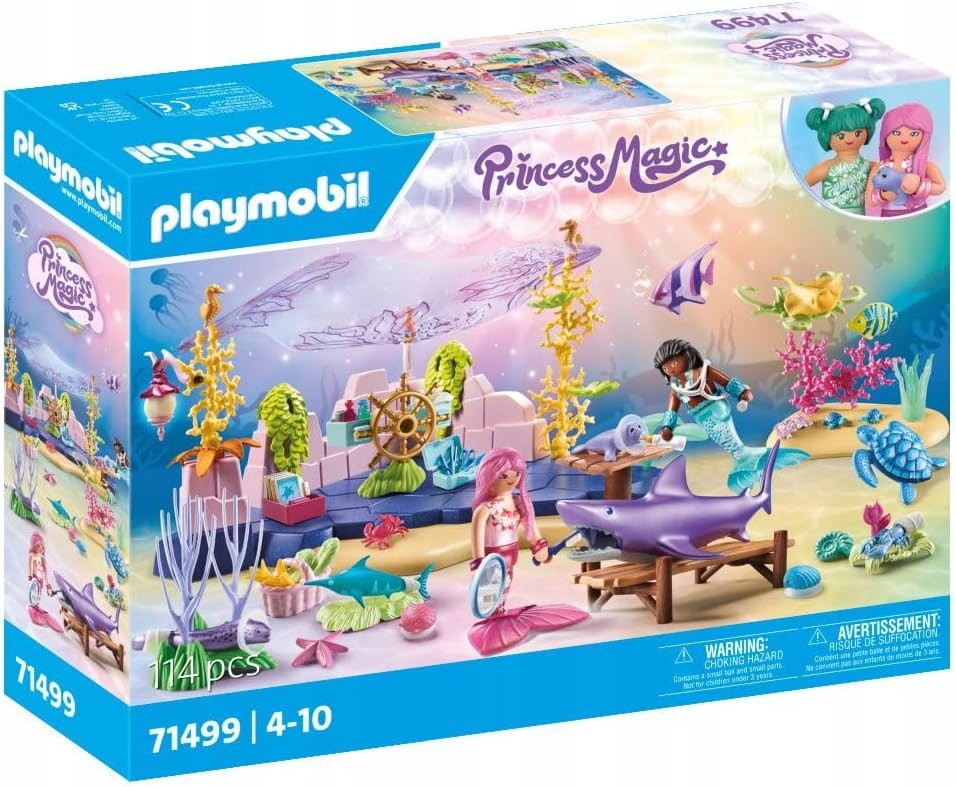 PLAYMOBIL PRINCEZNÁ MAGIC 71499 MORSKÁ PANNA STRIHANIE ZVIERAT